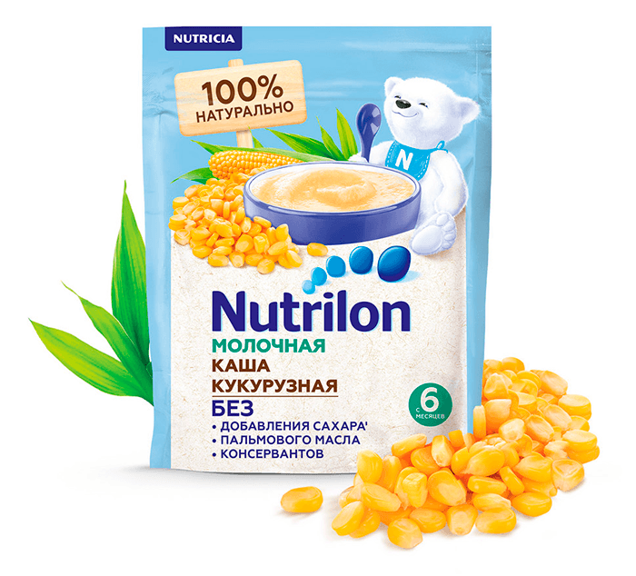 Молочная кукурузная каша Nutrilon®
