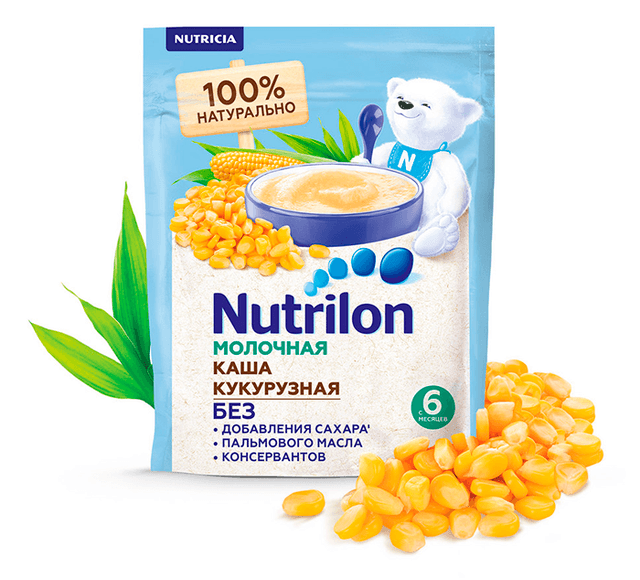 Молочная кукурузная каша Nutrilon®